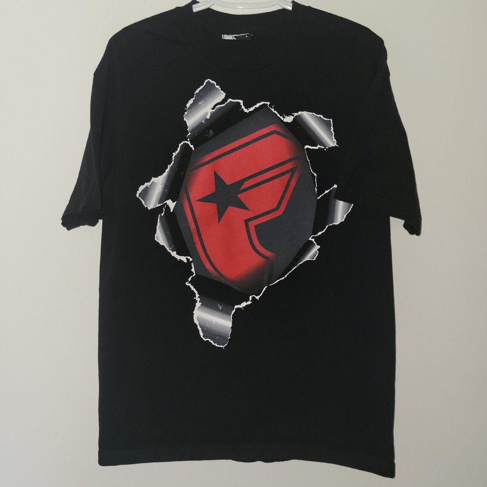 Y2K‎ Famous Stars And Straps Short Sleeve T-Shirt Men's Size Large Black Red